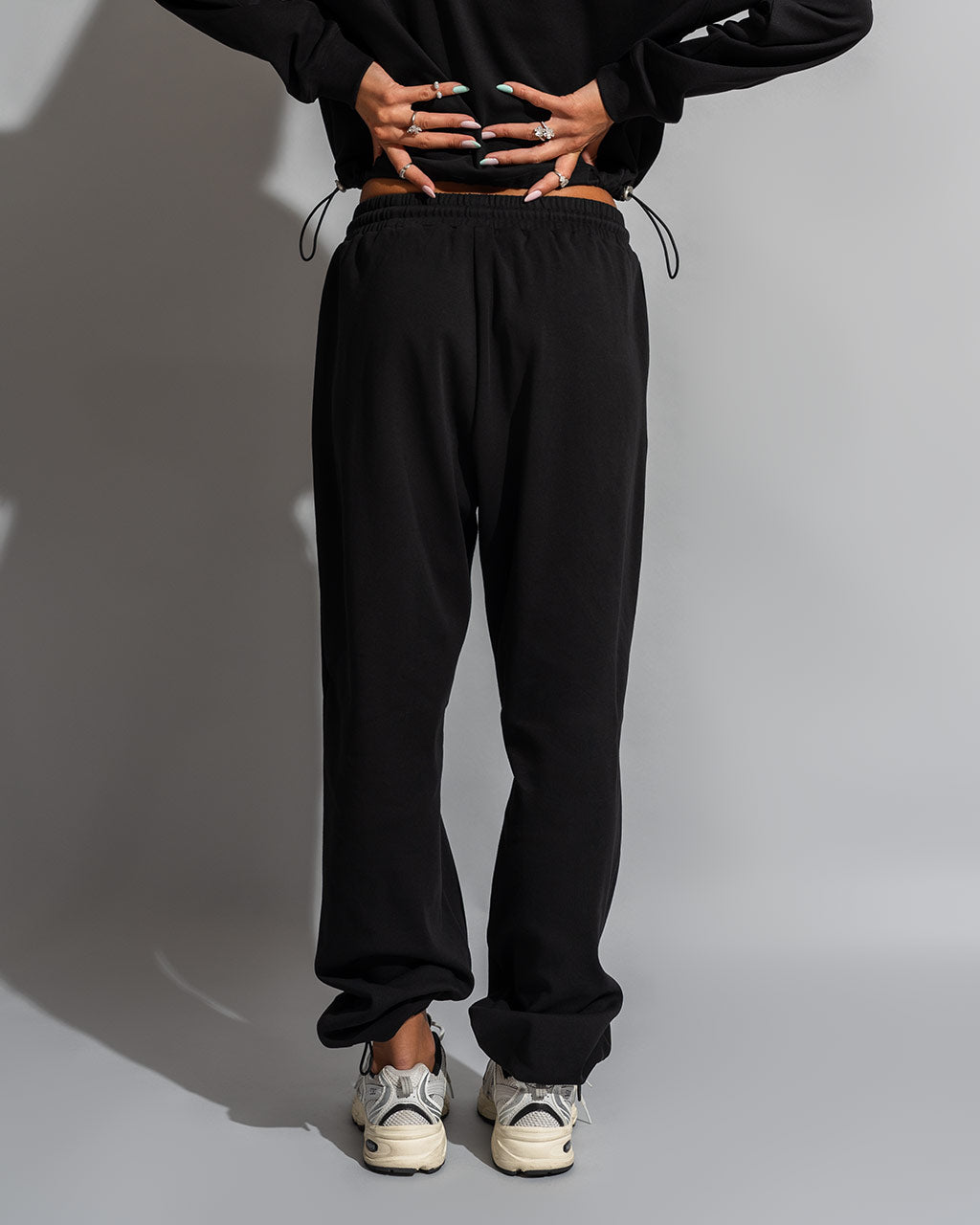 Oversized Club Joggers Noir