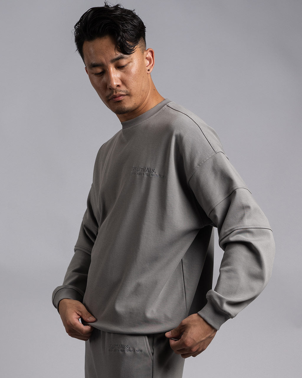 The Club Sweatshirt. Color: Slate.