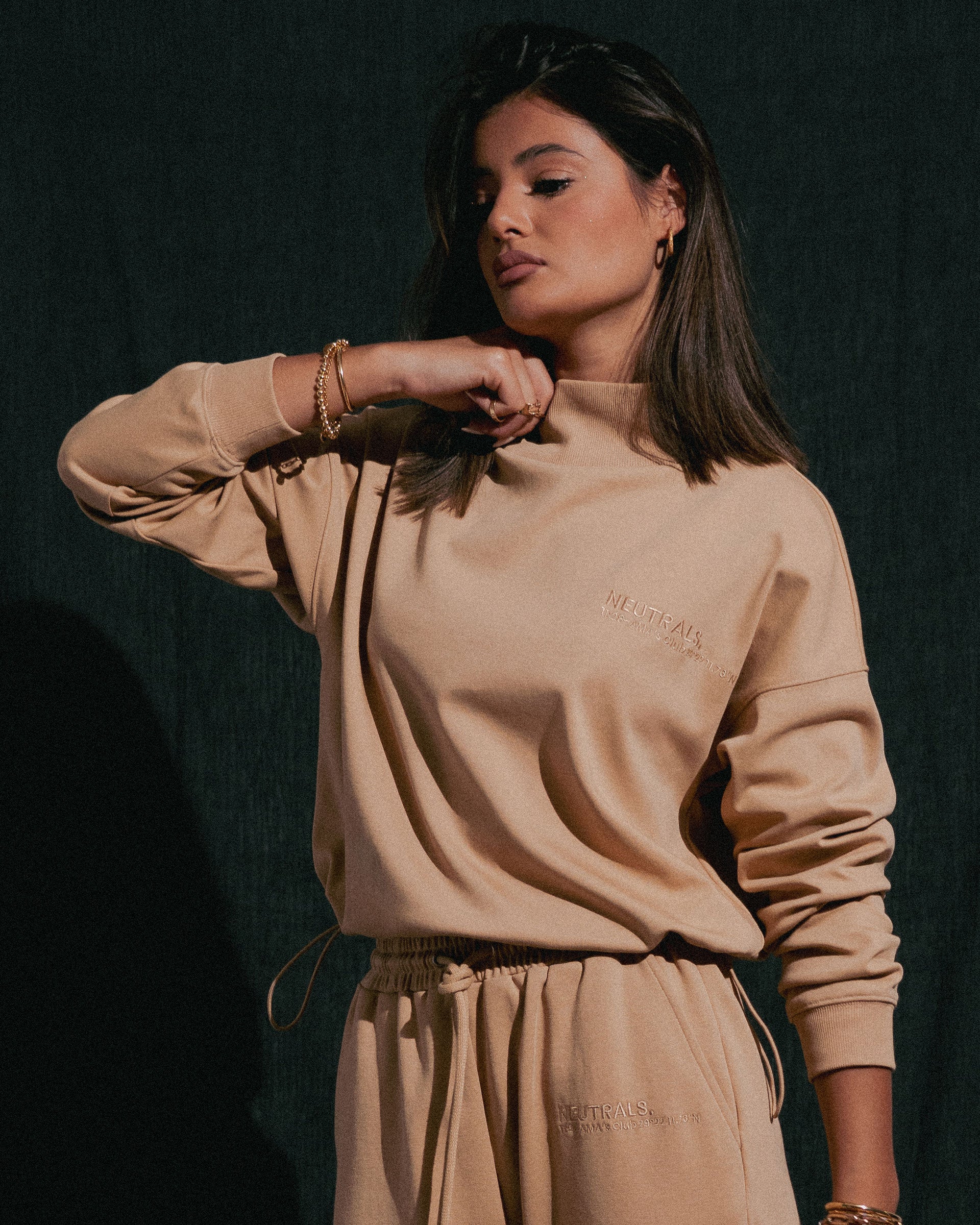 Loose Neck Sweatshirt