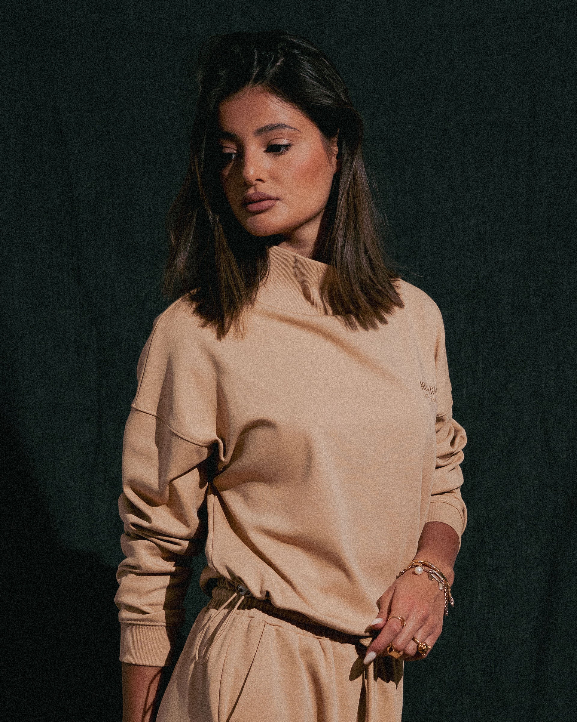 Loose Neck Sweatshirt