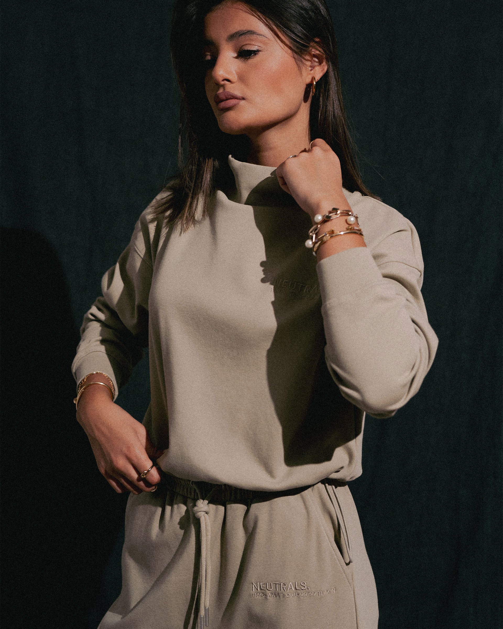 Loose Neck Sweatshirt