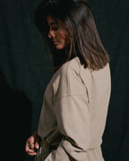 Loose Neck Sweatshirt