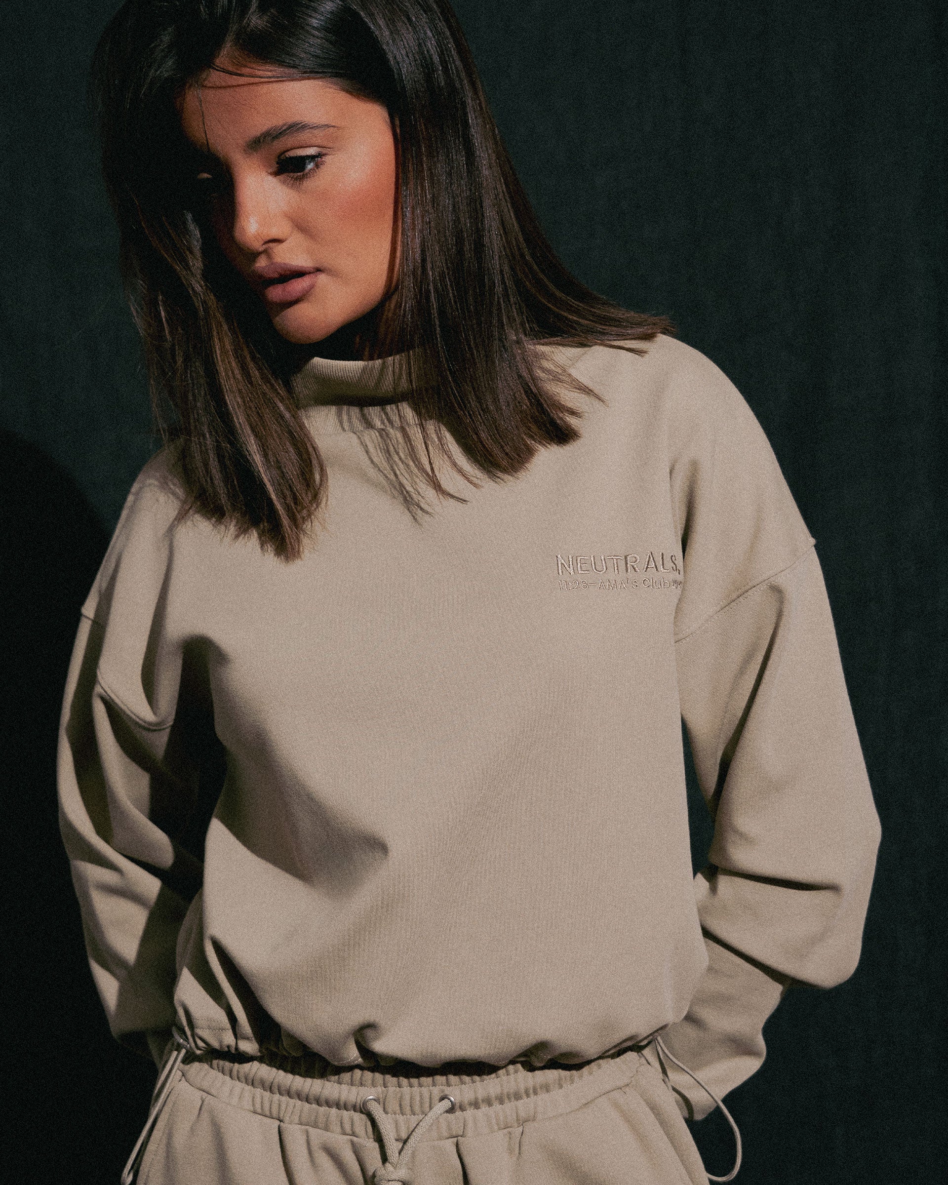 Loose Neck Sweatshirt